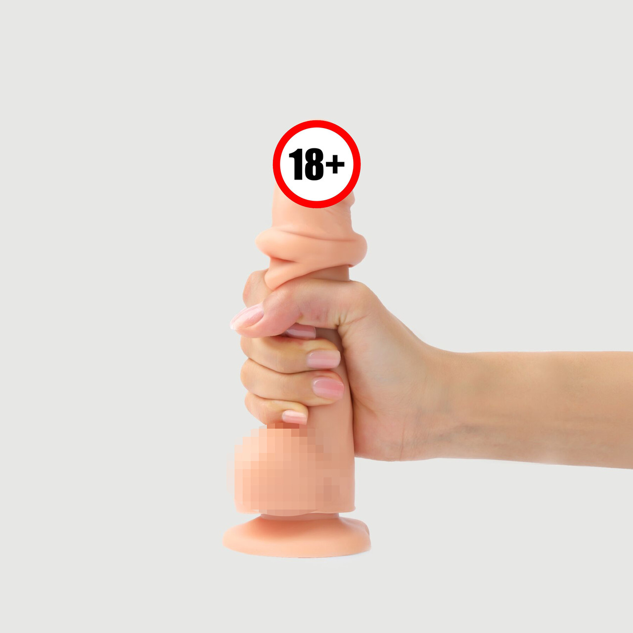 Фалоїмітатор Strap-On-Me Sliding Skin Realistic Dildo Vanille — M, ефект рухомої шкіри