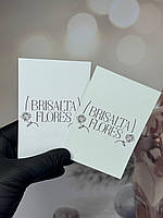 Листівка (100х70 мм) 350 г/м з вашим логотипом 100 шт.