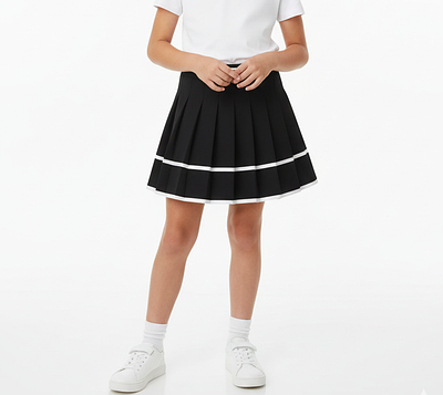 Дитяча шкільна спідниця чорна