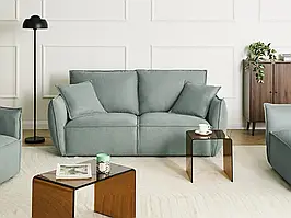 Софа 3-місна KUNES для максимального відпочинку, світло-зеленого кольору