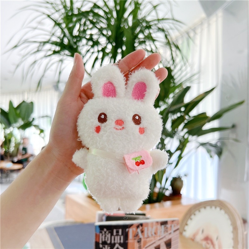 Брелок заєць зайчик на рюкзак сумку *в подарунок до вибіркових моделей рюкзаків*, фото 1