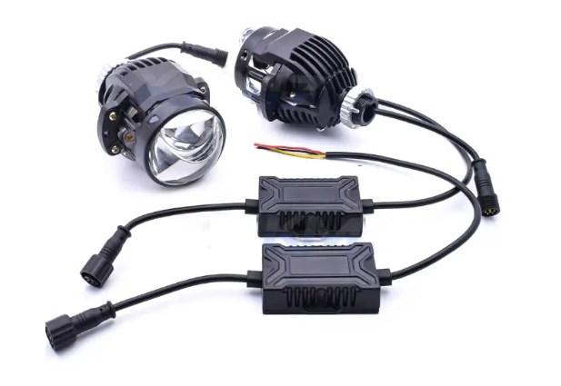 LED Bi-лінза EA Light X ZY-6 3" 53/65W — ближнє/далеке світло, 5700K, 12V, фото 1