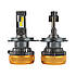 Автолампи H4 EA Light X K100 15000Lm 5000K 9-32V 2 шт, фото 4