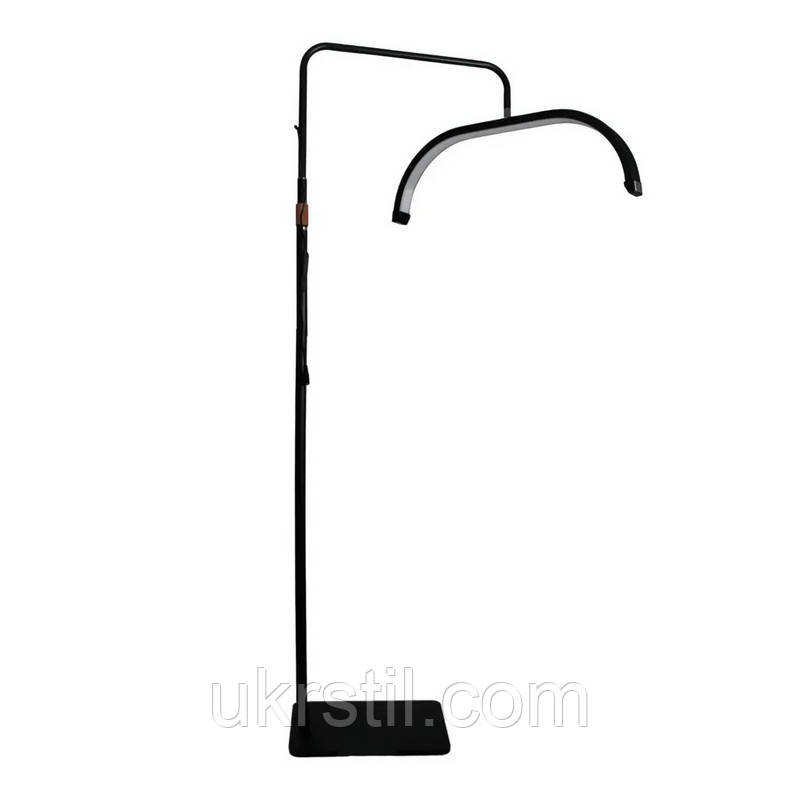 Безтіньова Led лампа для бьюті майстра Smart Moon Light HD-M6X-2, 50 Вт, чорна, фото 1