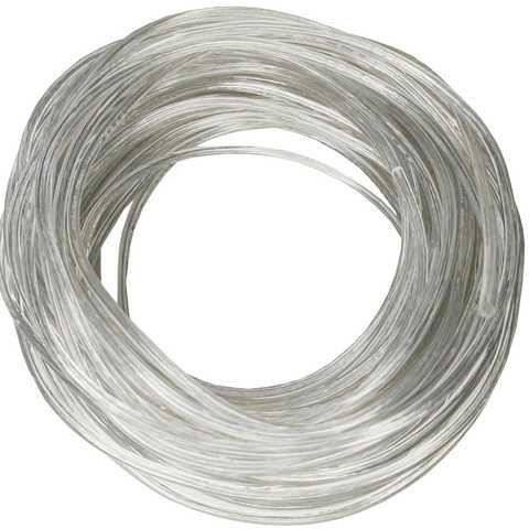 Кабель для світлодіодної стрічки 2*0,35 мм, кв прозорий Код.52449