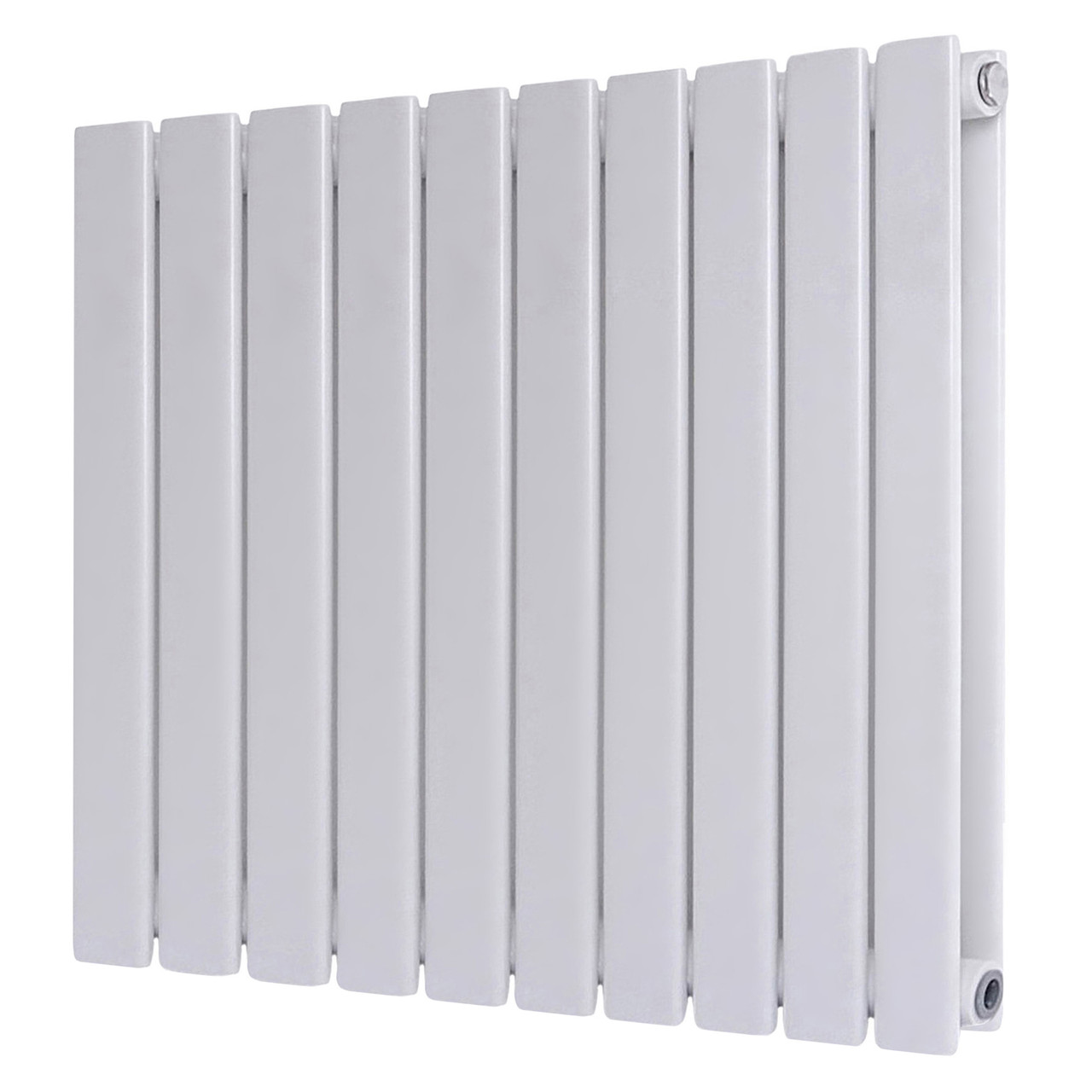 Горизонтальний дизайнерський радіатор опалення ARTTIDESIGN Livorno ІІ G 10/500/680/50 білий матовий, фото 1
