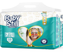 Підгузки дитячі  7 (18+ кг) Jumbo 28 шт.