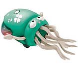 Інтерактивна іграшка, що танцює, з підсвіткою і їздою AToys об'їзд перешкод Зелений, фото 4