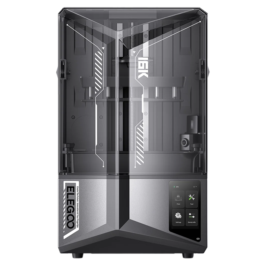 Фотополімерний 3Д-принтер Elegoo Saturn 4 Ultra 16K, 212*118*220mm, 150mm/h, LCD 10" 16K, 4" TouchScreen, Wi-Fi,Smart Heating Tank, фото 1