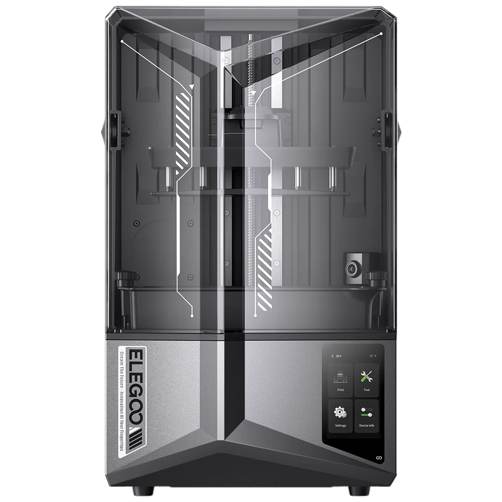 Фотополімерний 3Д-принтер Elegoo Saturn 4 Ultra, 219*123*220mm, 150mm/h, LCD 10" 12K, 4" TouchScreen, USB, Wi-Fi, OS EL3D-4.0, фото 1