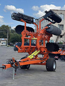 Дискова борона TAURUS 4.2П TERFED – причіпний дисковий агрегат 4.2 м, 24 диски, гумово-демпферний захист