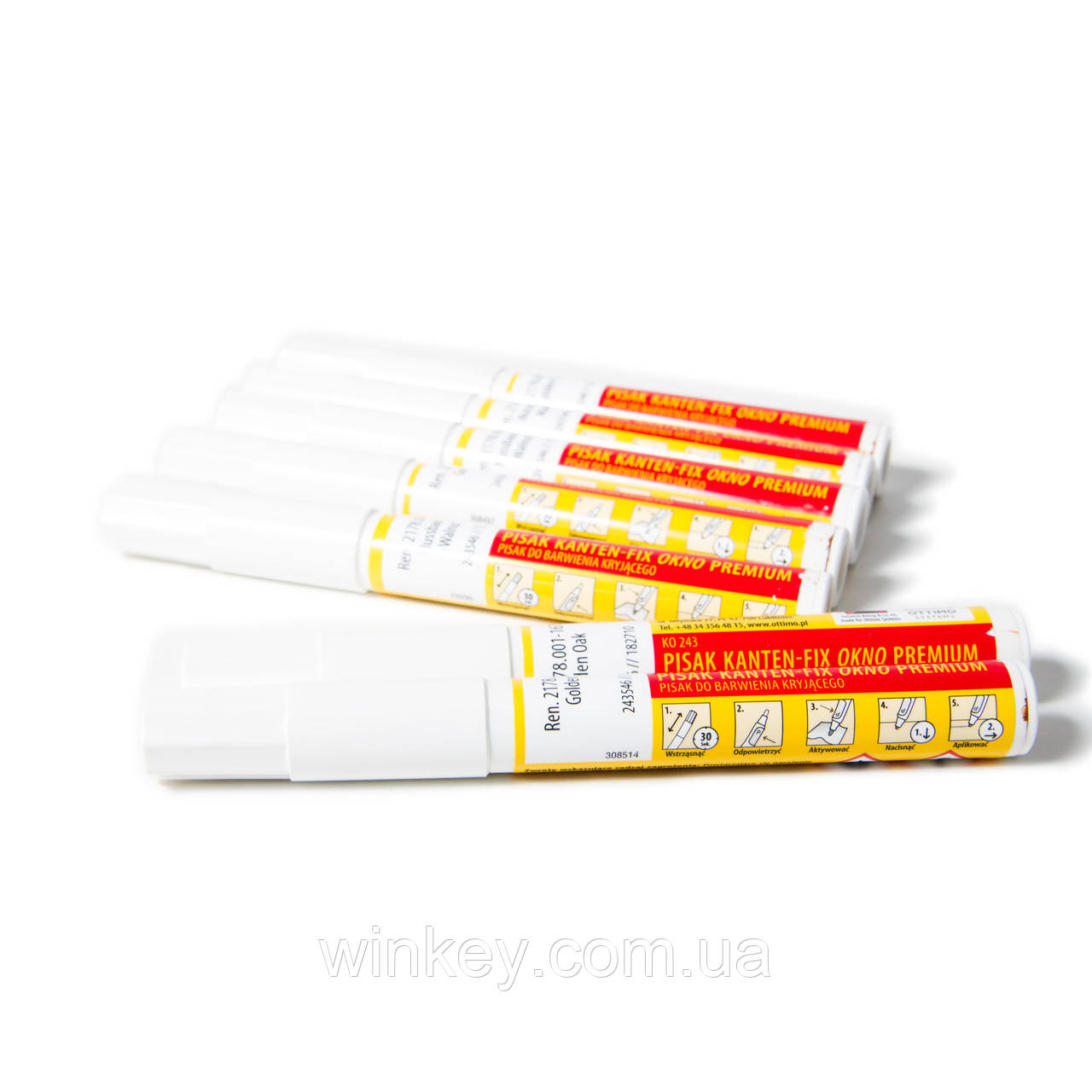 Олівець для ламінування Kanten-fix 3081.05-167 Червоний, фото 1