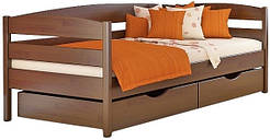 Односпальне дерев'яне ліжко Нота плюс