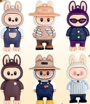 Набір фігурок Лабубу 6 штук висота 7см