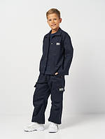 Джогери для хлопчика котон Смайл Тайм SmileTime Fine, темно-сині