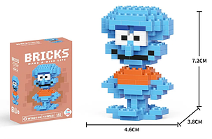 Конструктор блочний дитячий Губка Боб Квадратні Штани Сквідвард