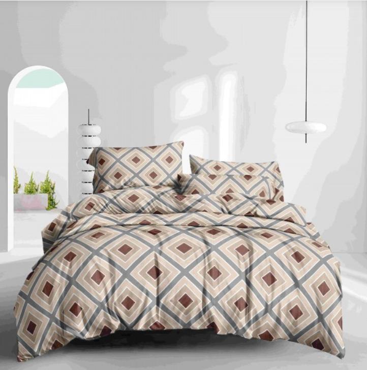 Постільна білизна комплект полуторний тканина бязь розмір 150х215 см, фото 1