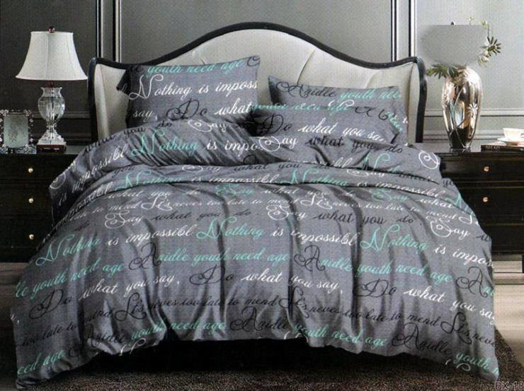 Постільна білизна бязь двоспальний комплект розмір 175х215 см малюнок клитинка, фото 1