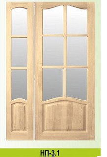 Міжкімнатні соснові двері - фото 1 - id-p492588389