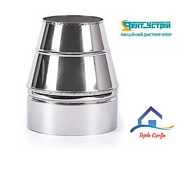 Конус термо нерж/нерж AISI 201 ф160/220