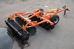 Дискова борона ТАУРУС 2.8П / 3.4П TERFED – причіпний дисковий агрегат 2.8–3.4 м, 16 робочих органів, гумо-демпферний захист