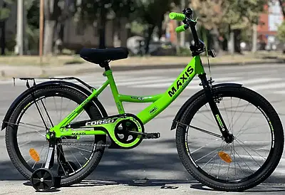 Дитячий велосипед 14" Corso MAXIS CL-14125 на зріст 95-105 см салатовий