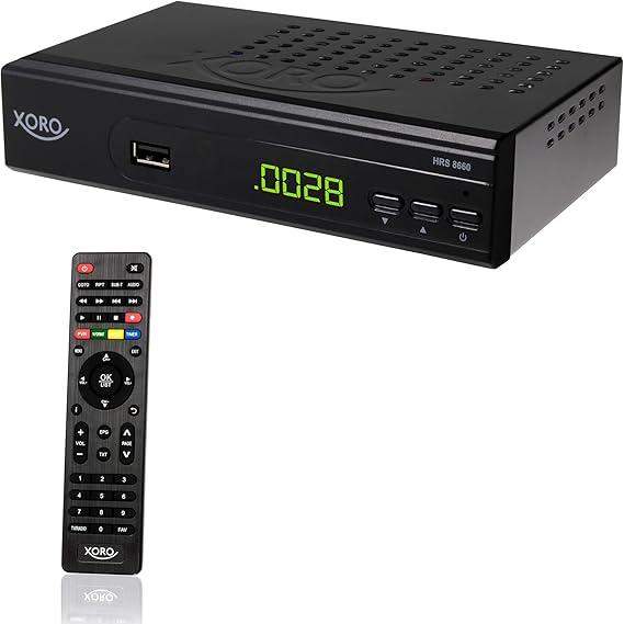Цифровий супутниковий ресивер Xoro HRS 8660 з LAN-підключенням (HDTV, DVB-S2, HDMI, SCART, PVR-Ready. Уцінка, фото 1