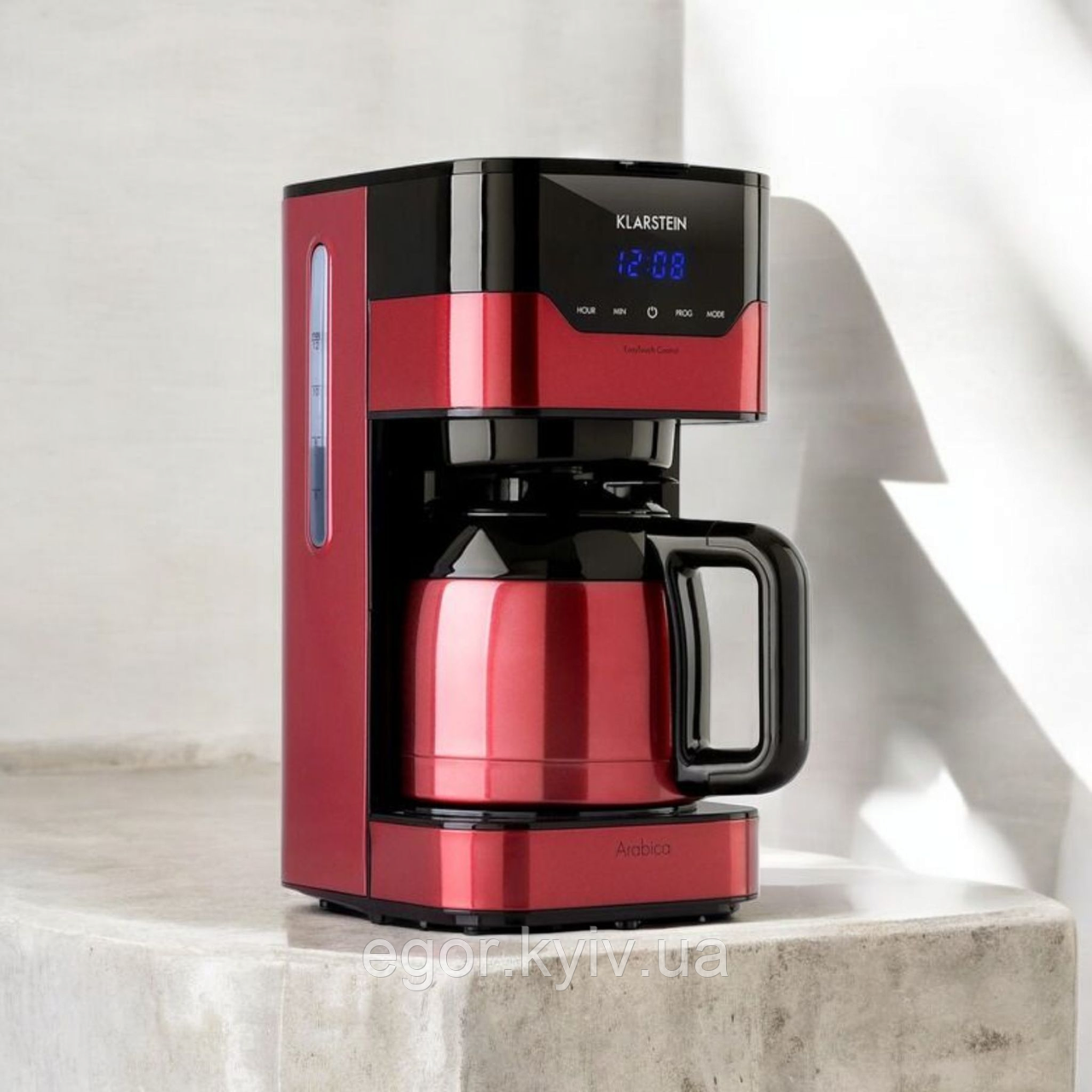 Кавоварка крапельна Klarstein Arabica EasyTouch — автоматичне приготування кави., фото 1