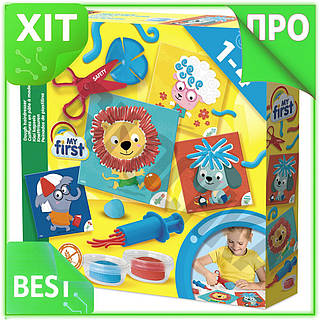 VE Набір для ліплення SES New Version My first Весела перукарня для дітей від 1 року творчість ігровий N6W_VER