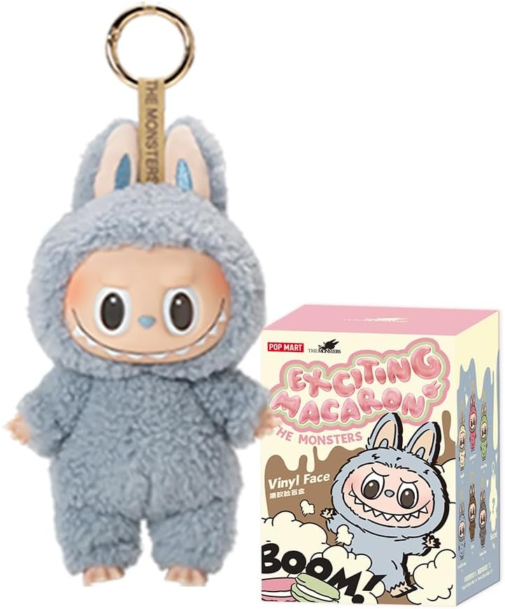 Офіційні POP MART Поп Март Лабубу 15см Labubu POP MART THE MONSTERS - Exciting Macaron, фото 1