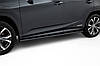 Пороги Lexus RX (19-22) тюнінг обвіс леза спідниця елерон (V2 без підніжок), фото 3