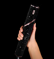 Система фен для укладання та сушіння Shark FlexStyle 5-в1 чорна з кристалами без насадок HD446EU сток