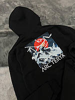 Кофта Arcteryx без флісу Худі від Arcteryx Модне худі Артерикс Худі Артерик для чоловіків Чорне худі Arcteryx
