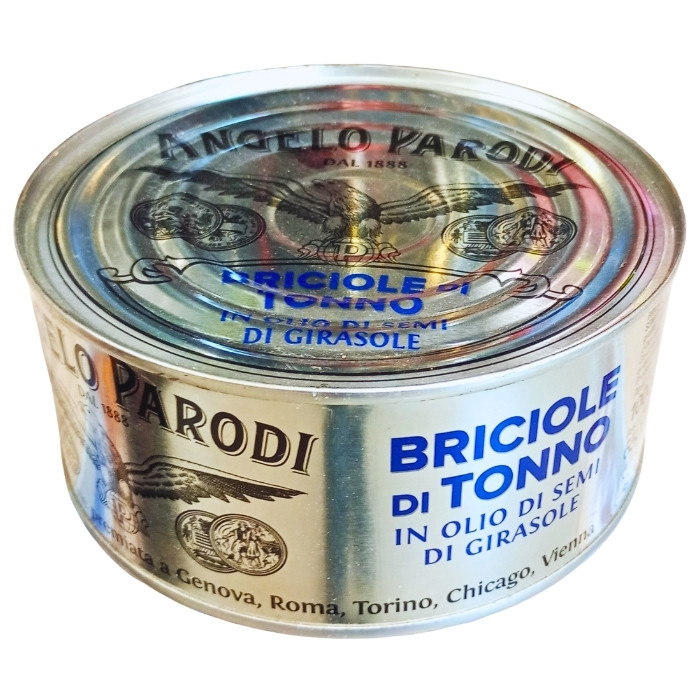 Тунець Angelo Parodi Briciole di Tonno в соняшниковій олії 1 кг, фото 1