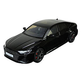 Машинка металева Audi RS7 Premium Sportback Ауді 1:24 чорна звук світло 21*8*6 см (AP7755)