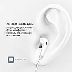 Гарнітура СolorWay 3.5 mm Wired Earphone Sound Wave White (CW-WD04WT), фото 2
