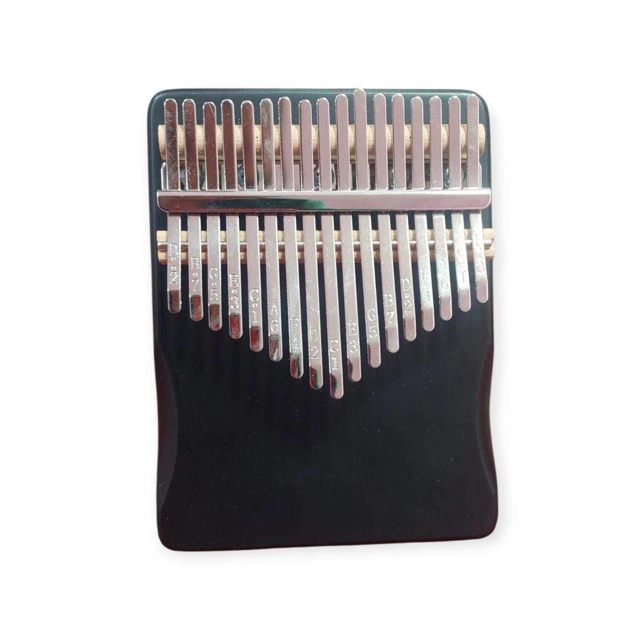 Музичний інструмент Калімба Kalimba на 17 язичків Ручне фортепіано Чорний K-17-16BL, фото 1