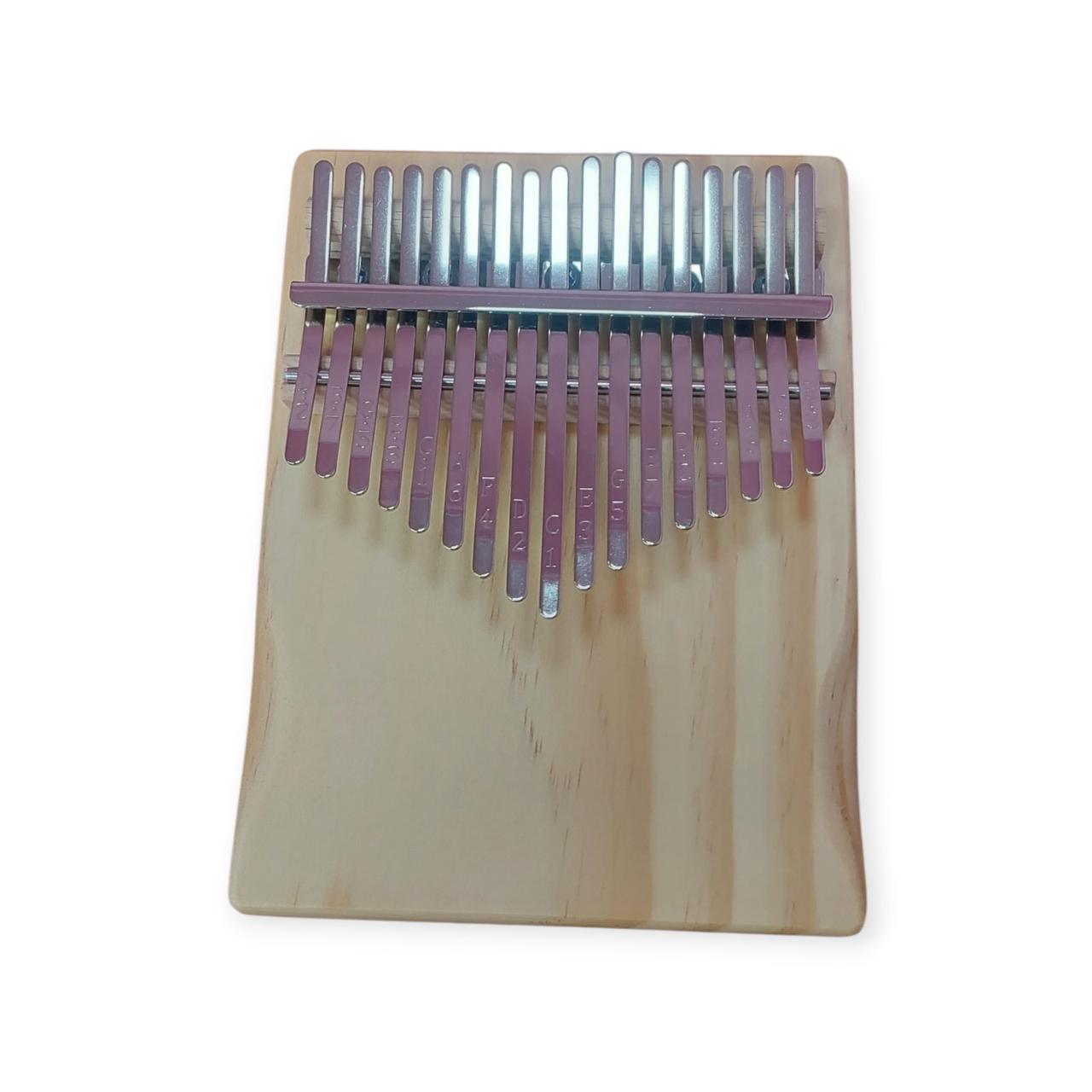 Музичний інструмент Калімба Kalimba на 17 язичків Ручне фортепіано Бежева К-17-17В, фото 1