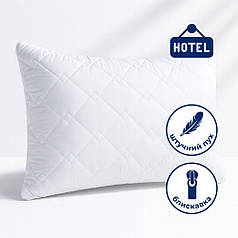 Подушка Classic Soft 50х70 см IDEIA штучний пух з внутрішньою подушкою на блискавці, аналог пуху для готелів та дому