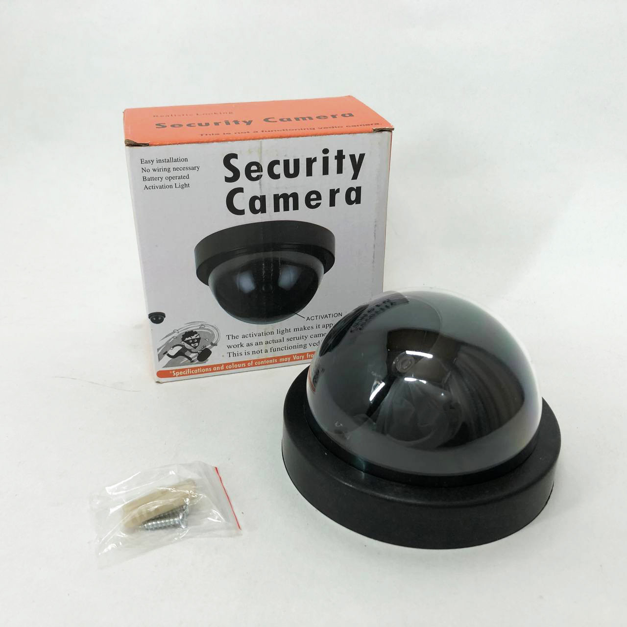 Муляж камери camera, Обманка видеонаблюдения, Муляж уличной камеры камеры со светодиодом TM-17, фото 1