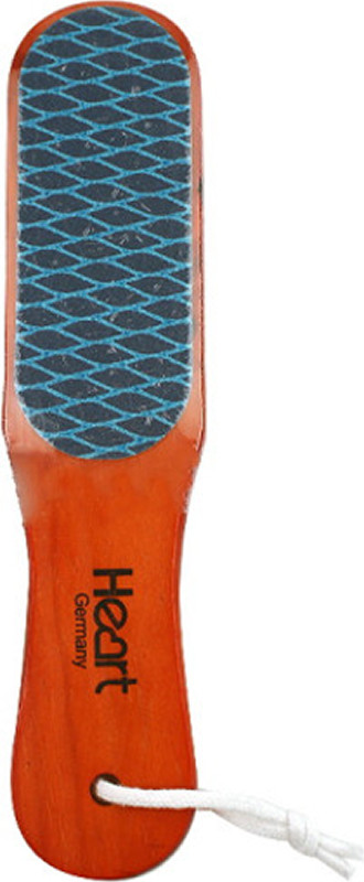 Пилка для педикюру HEART (темне дерево), 80/100, фото 1