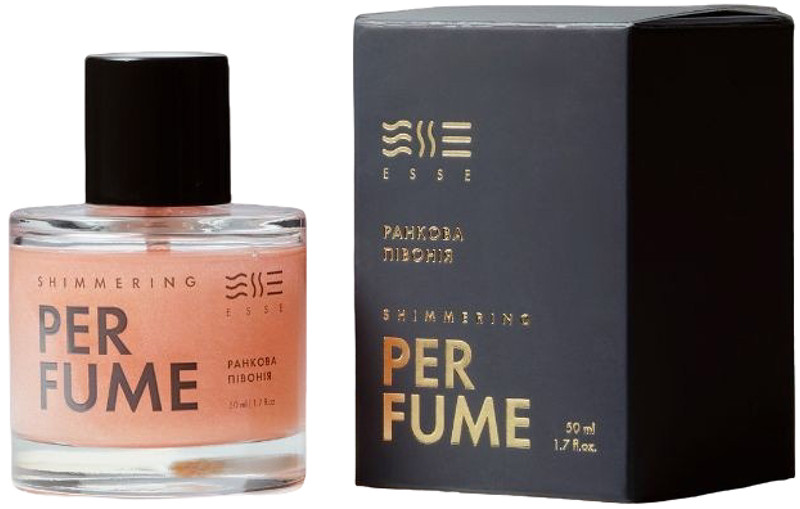 Парфуми із шимером Ранкова півонія ESSE BODY TREAT, 50 мл, фото 1