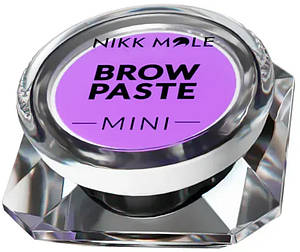 Паста для брів лавандова Brow Paste Mini Levander Nikk Mole, 3.5 г