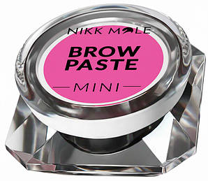 Паста для брів неоново-рожева Brow Paste Pink Nikk Mole, 15 г