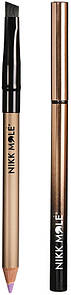 Олівець для моделювання брів фіолетовий Brow Paste Purple Nikk Mole, 1.5 г
