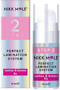 Perfect lamination STEP №2 (Lashes & brows fix) Nikk Mole, 10 мл