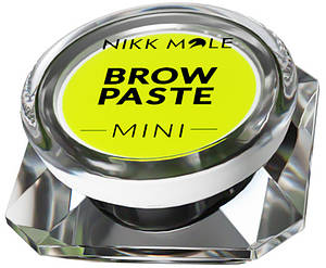 Паста для брів Brow Paste Mini Yellow Nikk Mole, 3,5 г