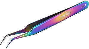 Пінцет для нарощування вій Navina PT-4 П21625 YRE