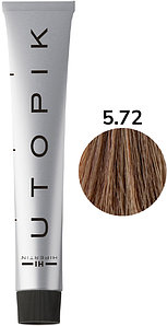 Крем-фарба для волосся 5/72 інтенсивний світлий каштановий UTOPIK HIPERTIN, 60 мл