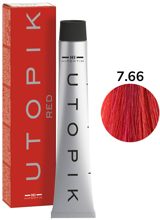 Крем-фарба для волосся 7/66 гранат UTOPIK HIPERTIN, 60 мл, фото 1